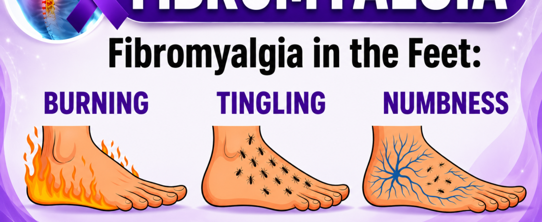 Fibromyalgia and Your Feet: Burning, Tingling & Numbness — Understanding These Symptoms 💜🦶