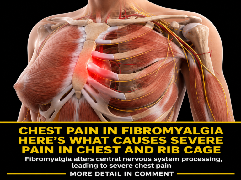CHEST PAIN IN FIBROMYALGIA HERE’S WHAT CAUSES SEVERE PAIN IN CHEST AND RIB CAGE