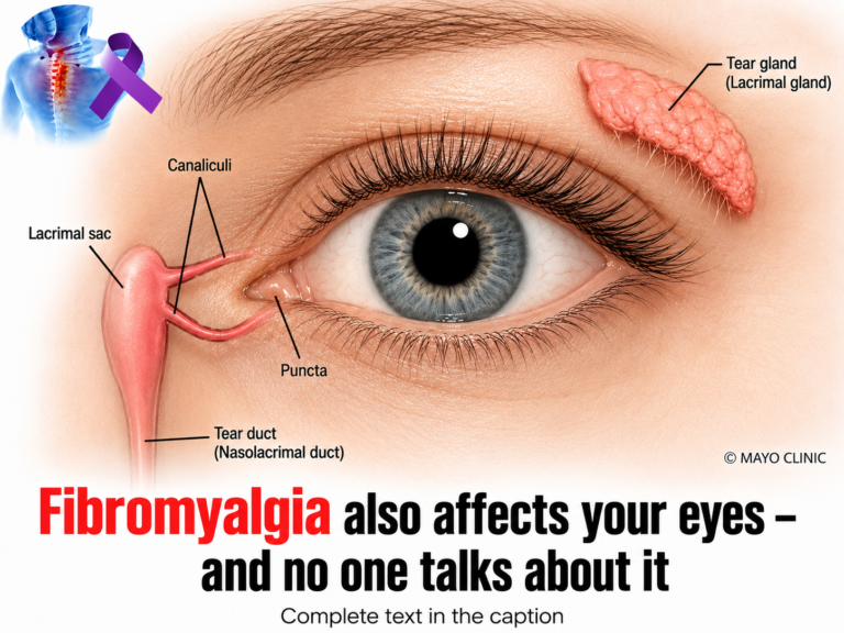 Fibromyalgia also affects your eyes — and no one talks about it.