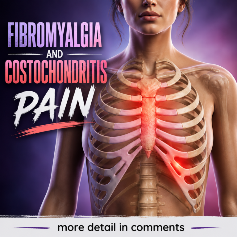 😰 “Fibromyalgia Chest Pain Can Feel SCARY… Here’s Why 💜”