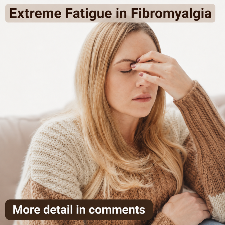 Extreme Fatigue in Fibromyalgia